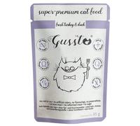 GUSSTO Fresh Turkey & Duck - carne fresca di tacchino con anatra 85 g