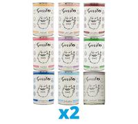 GUSSTO Miscela di gusti per gatti 18x400 g