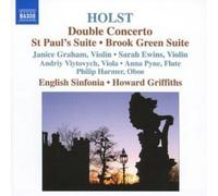 Gustav Holst Double Concerto (Griffiths, English Sinfonia) (CD) Album