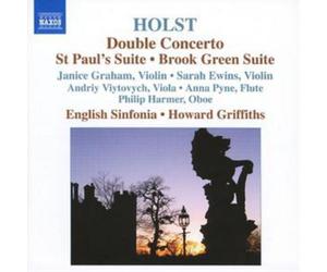 Gustav Holst Double Concerto (Griffiths, English Sinfonia) (CD) Album