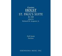 Gustav Holst St. Paul's Suite, H.118 (Tascabile)