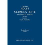 Gustav Holst St. Paul's Suite, H.118b (Tascabile)