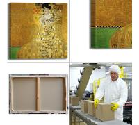 Gustav Klimt Adele Bloch Bauer 1 quadro stampa tela dipinto telaio arredo casa