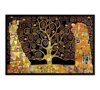 Gustav Klimt - Albero Della Vita - Tela Con Cornice Opera - 93x63cm - G109848