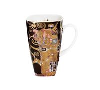 Gustav Klimt Becher, Tazza La Realizzazione H. 14cm 450ml Goebel Porcellana