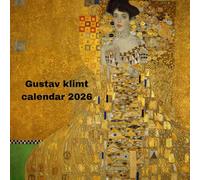 Gustav klimt calendar 2026