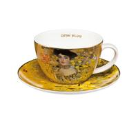 Gustav Klimt Goebel Artis Orbis 66-532-02-1 - Tazza da tè Adele Bloch-Bauer, in porcellana fine, altezza: 6,5 cm, 0,25 l