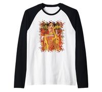 Gustav Klimt - Hygieia Medicine Dea Greca della Salute Maglia con Maniche Raglan