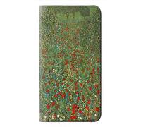 Gustav Klimt Poppy Field Flip Case Cover Custodia per Google Pixel 10a