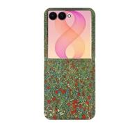 Gustav Klimt Poppy Field Flip Case Cover Custodia per Samsung Galaxy Z Flip 8