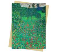 Gustav Klimt: Poppy Field Greeting Card Pack