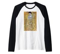Gustav Klimt Portrait of Adele Bloch-Bauer I Maglia con Maniche Raglan