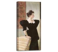 Gustav Klimt Ritratto Marie Breunig quadro stampa tela dipinto telaio arredo