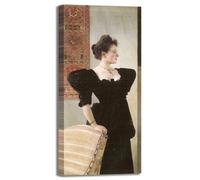 Gustav Klimt Ritratto Marie Breunig quadro stampa tela dipinto telaio arredo