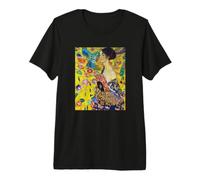 Gustav Klimt - Signora con Un Fan #2 - per Artista Maglietta Premium