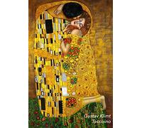 Gustav Klimt Taccuino: Il Bacio | Elegante e Pratico| Diario, 120 Pagine, a Righe