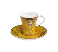 Gustav Klimt Tazza Da Caffè Con UT Adele Bloch-Bauer Conica Goebel Porcellana