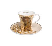 Goebel Tazza per Espresso Con Piattino Gustav Klimt " Die Erfüllung "