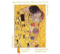 Gustav Klimt: The Kiss (Foiled Quarto Journal)