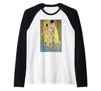Gustav Klimt The Kiss Maglia con Maniche Raglan