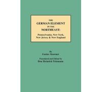 Gustav Koerner The German Element in the Northeast (Tascabile)