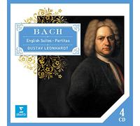 Gustav Leonhardt( Clavicembalo) - English Suites & Partitas (Box4Cd)(Suite Inglesi 1-6,Bwv825,Bwv826,Bwv827,Bwv828