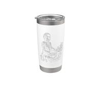 Gustav Mahler Compositore Pianista Bicchiere termico in acciaio inox doppia parete
