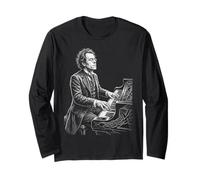 Gustav Mahler Compositore Pianista Maglia a Manica