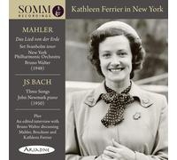 Gustav Mahler Kathleen Ferrier in New York Album