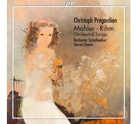 Gustav Mahler Mahler/Rihm: Orchestral Songs (CD) Album