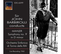Gustav Mahler Sir John Barbirolli Conducts Mahler: Symphony No. 9 in D Mino (CD)