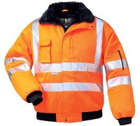 * Gustav * WS - Giacca da pilota Arancione en 471/3, EN 14058, EN 340