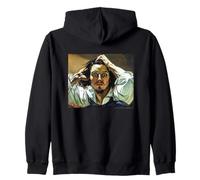 Gustave Courbet Le Desespere Felpa con Cappuccio