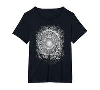 Gustave Dore - Commedia Divina di Dante, Paradiso 31, 1868 Maglietta, Donna Plus-Size, Nero, 1X