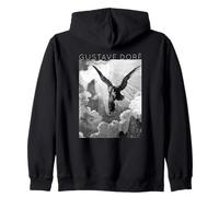 Gustave Doré - Dante e l'Aquila - Arte per Artisti Felpa con Cappuccio