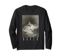 Gustave Doré Il Corvo E. A. Poe Luna Morte Oscuro Gotico Maglia a Manica