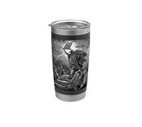 Gustave Dore Mosè rompe le tavolette della legge Bicchiere termico in acciaio inox doppia parete