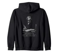 Gustave Flaubert Autore di Letteratura Francese Felpa con Cappuccio