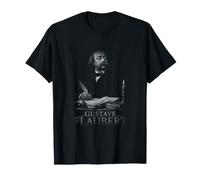 Gustave Flaubert Autore di Letteratura Francese Maglietta