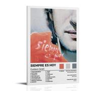 Gustavo Cerati Siempre Es HoyPhoto - Poster decorativo su tela, decorazione per casa e ufficio, decorazione da parete in stile moderno, decorazione per la famiglia e il bagno, con cornice, 20 x 30 cm