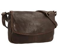 Gusti Borsa a tracolla in pelle Maisie da donna in pelle marrone, marrone