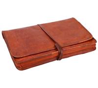 Gusti borsa per laptop in pelle - Christofer MacBook Pro 13" borsa per notebook in pelle marrone vintage