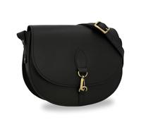 Gusti Leder Borsa A Tracolla Da Donna Wiebke - Borsa A Mano In Vera Pelle Piccola Nera Vintage - Borsa A Tracolla In Pelle Con Finiture Dorate Per Tutti I Giorni E Per Le Occasioni Speciali