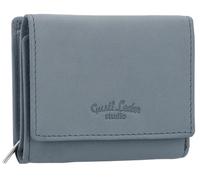 Gusti Portafoglio Leder da donna in pelle piccolo grigio - Elegante portafoglio da donna piccolo con scomparti per carte in vera pelle organizer