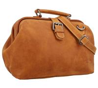 Gusti Tillie A - Borsa per manubrio in pelle, con piastra KlickFix