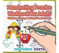 Gusto Handwriting Practice Workbook for Adults (Tascabile)