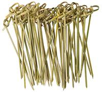 GUSTO Stuzzicadenti in bambù, 12 cm, per cocktail, antipasti e stuzzicadenti per antipasti, frutta, panini, (confezione precedentemente comoda) (500)