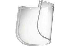 GUSTO Visiera Protettiva Decespugliatore Paraschizzi Regolabile Giardinaggio Alta Trasparenza Policarbonato Protezione Antiappannamento 2 Pezzi