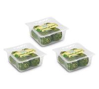 GUSTOS - 3 Confezioni di Canderli agli Spinaci (4 Pezzi) confezione 300 gr ciascuna. Impasto delicato e ricco di verdura
