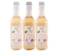 GUSTOS - Sciroppo ai Fiori di Sambuco. Ideale come dissetante diluito in acqua. Indispensabile per Spritz Hugo. 1,5 litri (3 x 500 ml)